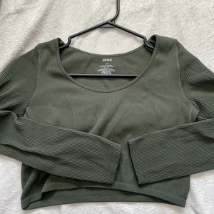 Ardene Ultra Crop Long Sleeve Shirt Women’s Large